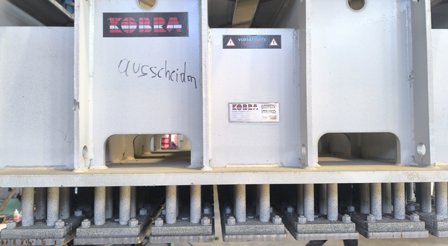 Pflastersteinform 160x160x60 mm foto3