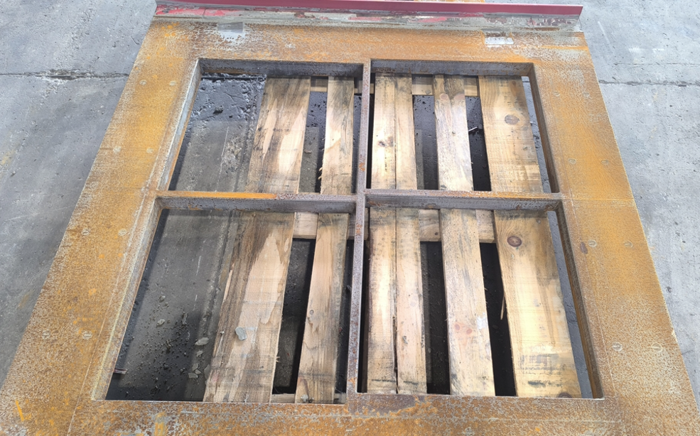 Plattensteinform 500x500x50mm foto1